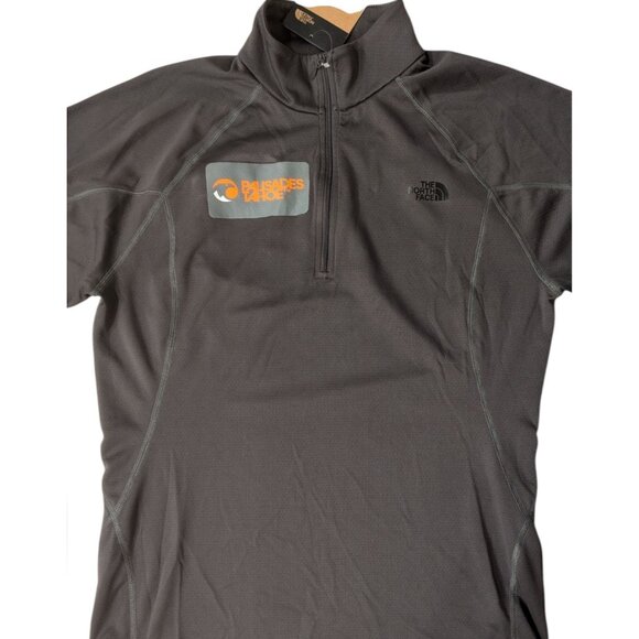 The North Face Palisades Tahoe Mens Graphite Gray Quarter Zip Pullover - Picture 4 of 6